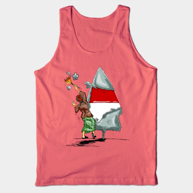 left too long Tank Top by TulenTelan